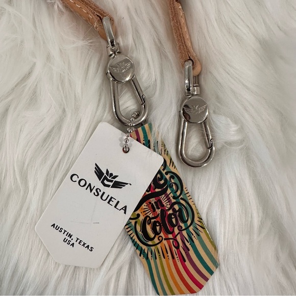 💛✨ CONSUELA FRIENDSHIP NATURAL SLIM SHOULDER BAG STRAP *NWT - Picture 2 of 7